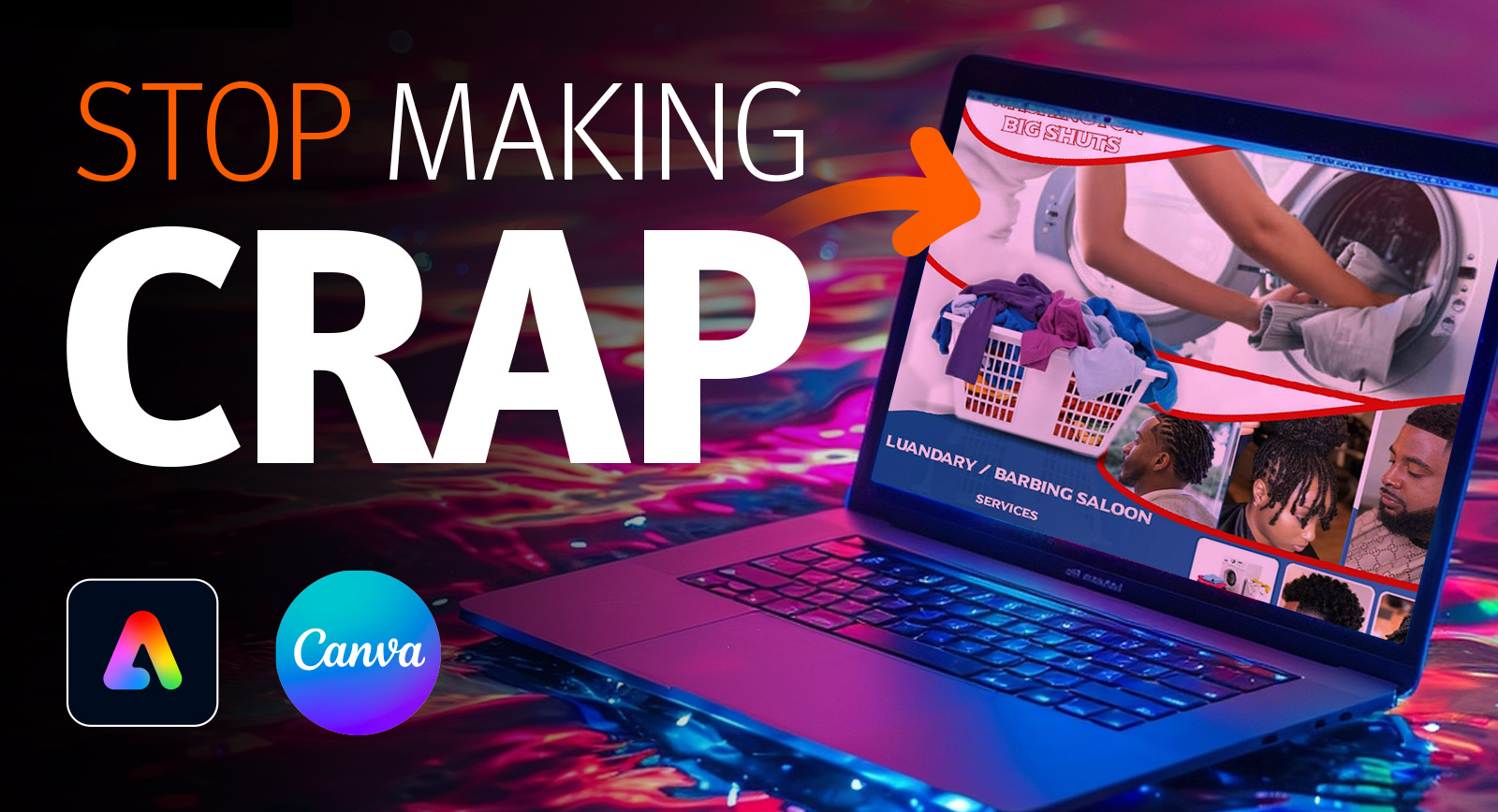 how to not make crap in Adobe Express & Canva