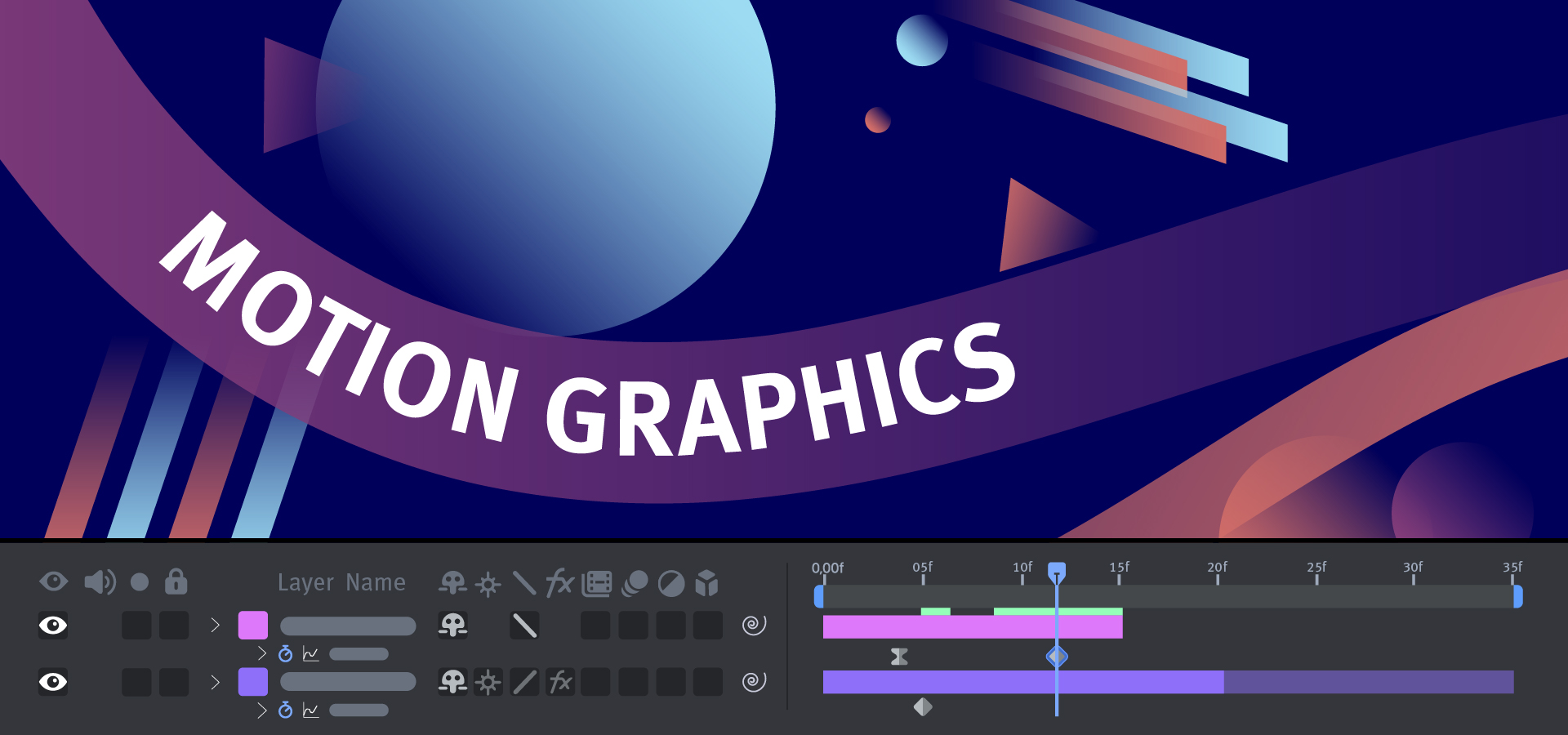 Training Motion graphics templates in Adobe After Effects